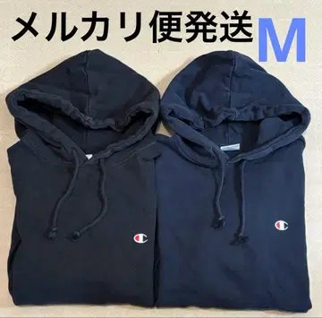챔피온 원포인트 풀오버 후드티 M 사이즈 2세트