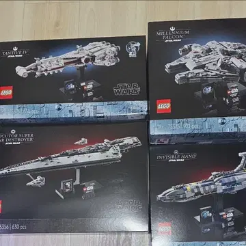 LEGO 스타 워즈 모델 4종 세트