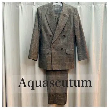 아쿠아 스큐텀 Aquascutum 수트 수트 셋업 size 7