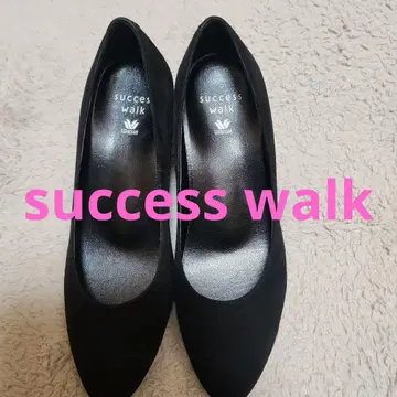 [ 새상품급 ] success walk 블랙 스틸레토 펌프스