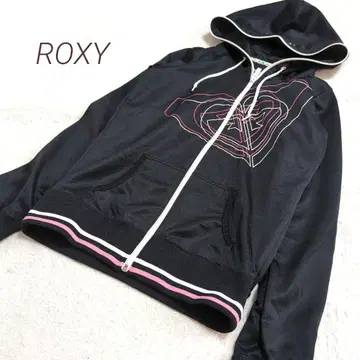 ROXY 록시 헤이세이 갸루 y2k 그런지 집업 후드티 L