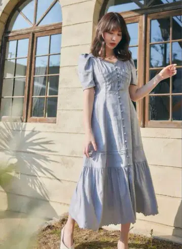 herlipto Time After Time Scalloped Dress
