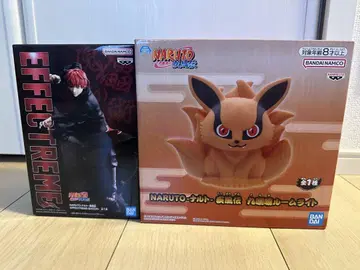 NARUTO 구미호 룸 라이트 사소리 피규어 세트