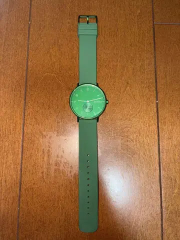 SKAGEN 그린 아날로그 손목시계