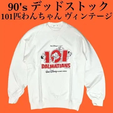 90s Disney 101마리 강아지 빈티지 맨투맨 디즈니