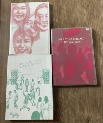 YURA YURA TEIKOKU DVD 3세트
