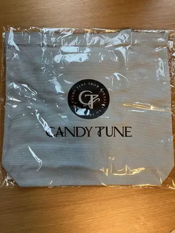 CANDY TUNE 캰츄 토트백 그레이