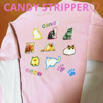 CANDY STRIPPER 빅 트레이닝복 L