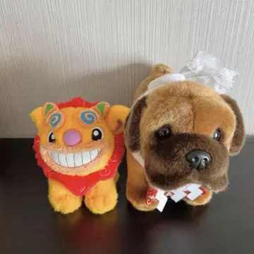 한정품 시사 토사견 봉제 인형 오키나와
