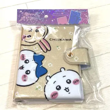새상품 치이카와 (먼작귀) 씰 바인더 플라워 키라키라 글리터