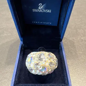SWAROVSKI 반지 파베 반지