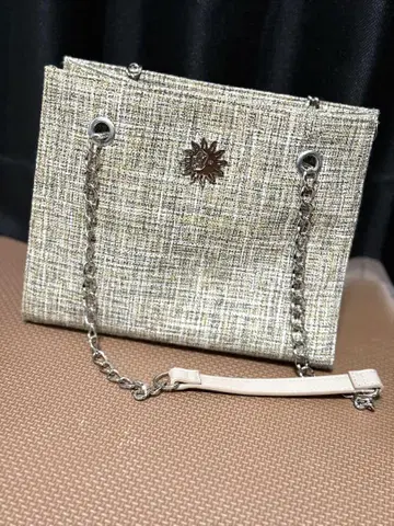 [EVRIS] 스퀘어 체인 숄더백