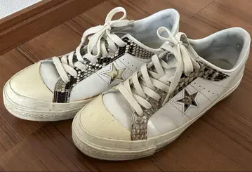 CONVERSE 스니커즈 화이트/베이지 스네이크