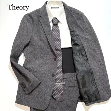 [ 미사용급 ] Theory 수트 셋업 그레이 블랙 mix 컬러 M