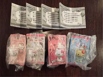 HELLO KITTY 패키지 미니어처 컬렉션 4종 세트