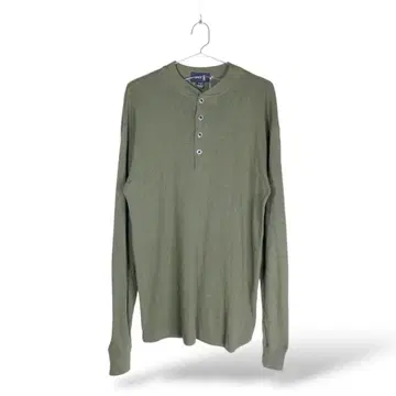 90s GOOUCH - Silk nep Henry neck shirt