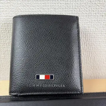 TOMMY HILFIGER 접이식 지갑 블랙