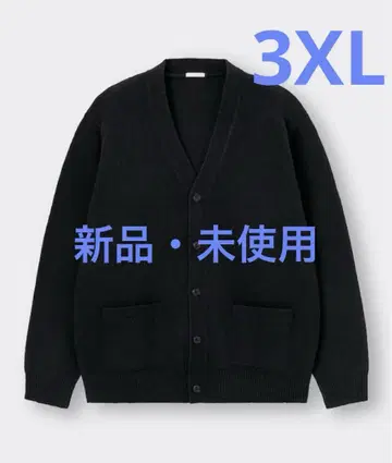 GU 라무 블렌드 V넥 가디건