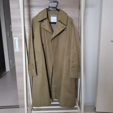 ESTNATION 카키 트렌치코트