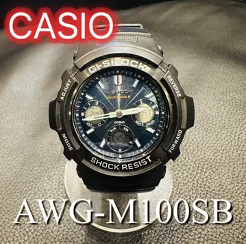 새상품급 USED CASIO AWG-100SB G-SHOCK 특가