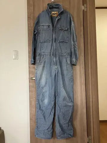 데님 오버롤 작업복 디키즈 캠핑 구형 자동차