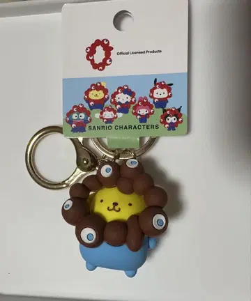 먀쿠먀쿠 변신 입체 마스코트 컬러 키링 폼폼푸딩