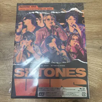 SixTONES VVS 초회반 Blu-ray
