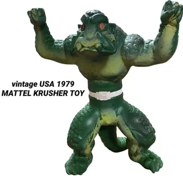 vintage USA TOY 1979 마텔 크러셔 피규어