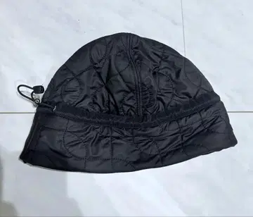 halo commodity 블랙 퀼팅 버킷 햇