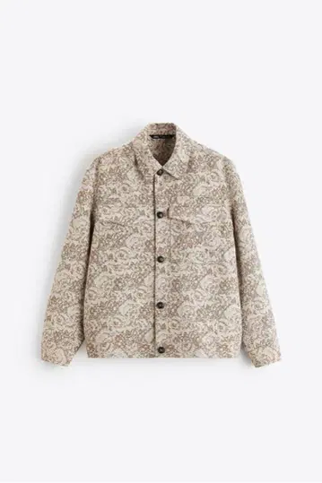 ZARA 플라워 자카드 자켓