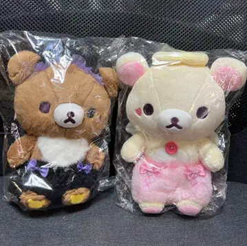 리락쿠마 코리락쿠마 차이로이코구마 천사 악마 봉제 인형 유라쿠초
