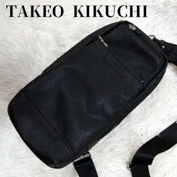 [새상품급] TAKEO KIKUCHI 원 숄더백 바디백 블랙