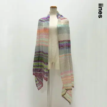 iines 이이네스 그라데이션 모헤어 혼방 스톨