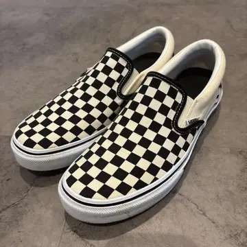 Vans 체커 패턴 슬립온