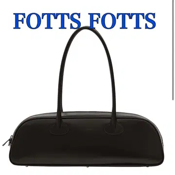FOTTSFOTTS 가죽 볼링백 (블랙)
