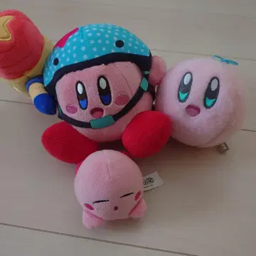 커비 봉제 인형 세트