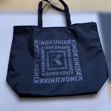 기노쿠니야 집업 숄더 토트백