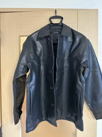 [ 미사용 새상품 ] nanouniverse/가죽 자켓/S 사이즈/남성용