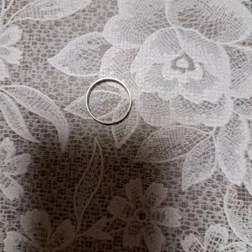 실버 심플 반지