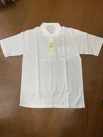 S'T LAWRENCE Villa 화이트 피케 셔츠 L 사이즈 미사용