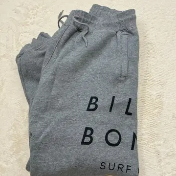 BILLABONG 그레이 맨투맨 속기모