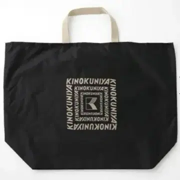 미사용 새상품 KINOKUNIYA 에코백 블랙