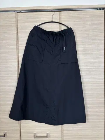 THE NORTH FACE 블랙 롱 스커트