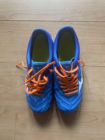 Mizuno Rebula 축구 스파이크/블루/24cm