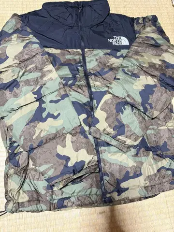 THE NORTH FACE 카모플라쥬 다운 자켓 L 사이즈