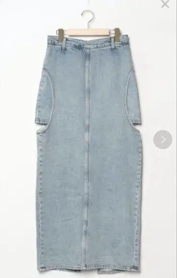 CLANE CIRCLE CUT LAYERED DENIM SKIRT