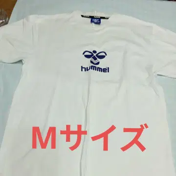 hummel 화이트 로고 티셔츠