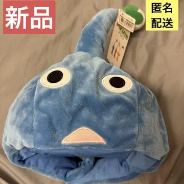 익명 배송 피크민 코스프레 모자 파랑 할로윈