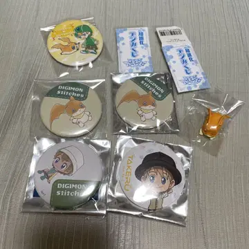 디지몬 어드벤처 타케루 배지 마스코트 디지복권