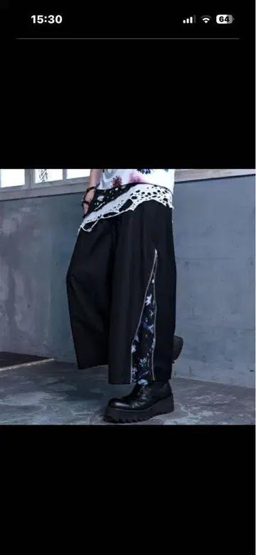 가격 인하 CIVARIZE Clarity ZIP 와이드 팬츠 44인치